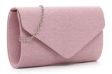 Tamaris Amalia Denim Clutch Rose Tamaris Amalia Denim Clutch Rose