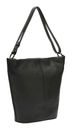 LIEBESKIND BERLIN Hera Sheep Natural Hobo Bag M Black LIEBESKIND BERLIN Hera Sheep Natural Hobo Bag M Black