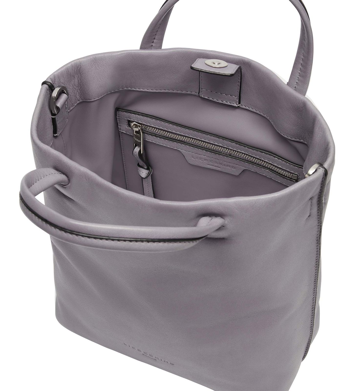 Shopper LIEBESKIND Berlin Hera Sheep Natural, Borsa Grande Da Donna In Nero