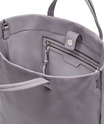 Liebeskind BERLIN Leren Schoudertas Hera Sheep Natural Shopper Steel Grijs 21630129110 - Vergelijk prijzen