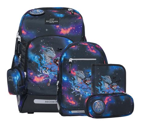 BECKMANN Active Air FLX Schoolbag Set 6-teilig 20-25L Ninja Elements