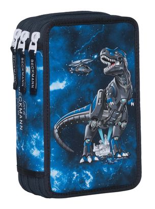 BECKMANN 3-Fold Pencil Case Tech Rex