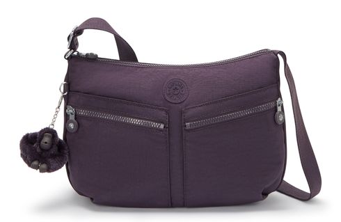 kipling Basic Eyes Wide Open Izellah Medium Shoulderbag Ultimate Plum