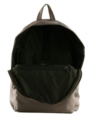 バッグ HUGO Kambat backpack BOSS - Backpack with monogram-patterned pocket - Black