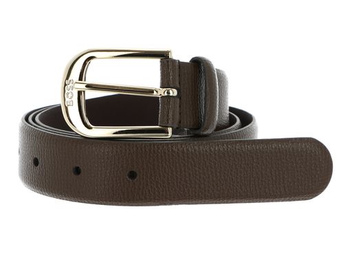 BOSS Anna Leather Belt W70 Dark Brown