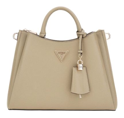 GUESS Eco Gloriana Girlfriend Satchel Bag Sage
