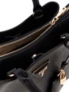 GUESS Eco Gloriana Girlfriend Satchel Bag Black