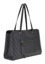 GUESS Orlina Travel Tote Coal Logo
