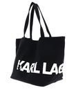 KARL LAGERFELD K / Essential Big Logo Shopper Black / White KARL LAGERFELD K / Essential Big Logo Shopper Black / White