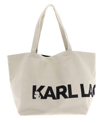 KARL LAGERFELD K / Essential Big Logo Shopper Cement