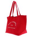 KARL LAGERFELD K / RSG Canvas Shopper Racing Red