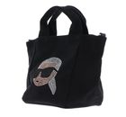 KARL LAGERFELD Ikon Mini Shopper Black KARL LAGERFELD Ikon Mini Shopper Black