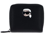 KARL LAGERFELD Ikon Pebble Bifold Wallet M Black