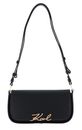KARL LAGERFELD K / Signature Crossbody Bag Black - Vibration Gold KARL LAGERFELD K / Signature Crossbody Bag Black - Vibration Gold