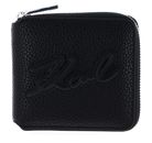 KARL LAGERFELD K / Skuare Zip Around Wallet M Black KARL LAGERFELD K / Skuare Zip Around Wallet M Black