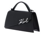 KARL LAGERFELD K / Signature Slim Crossbody Bag Black / Nickel