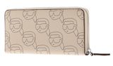 KARL LAGERFELD Ikon Mono CC Con Wallet Nft Aop Trench Beige KARL LAGERFELD Ikon Mono CC Con Wallet Nft Aop Trench Beige