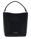 KARL LAGERFELD Ikon Pebble Bucket Bag Black KARL LAGERFELD Ikon Pebble Bucket Bag Black