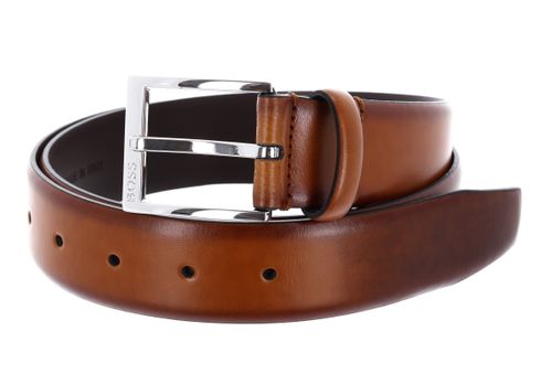 BOSS Elloy Sz35 Leather Belt W120 Brown BOSS Elloy Sz35 Leather Belt W120 Brown