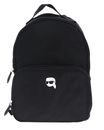 KARL LAGERFELD Ikon Packable Backpack Black KARL LAGERFELD Ikon Packable Backpack Black