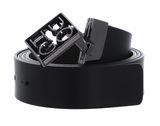 HUGO HU-GO_ Frm_Or35 Leather Belt W115 Black / Brown - shortenable HUGO HU-GO_ Frm_Or35 Leather Belt W115 Black / Brown - shortenable