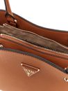 GUESS Meridian Girlfriend Satchel Cognac