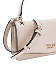 GUESS Eco Evaine Top Handle Flap Bag Stone GUESS Eco Evaine Top Handle Flap Bag Stone