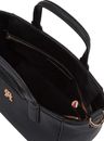 TOMMY HILFIGER Th Soft Logotape Mini Tote Black
