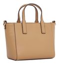 TOMMY HILFIGER Th Soft Logotape Mini Tote Safari Canvas
