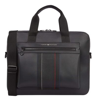 TOMMY HILFIGER TH Foundation Computer Bag Black