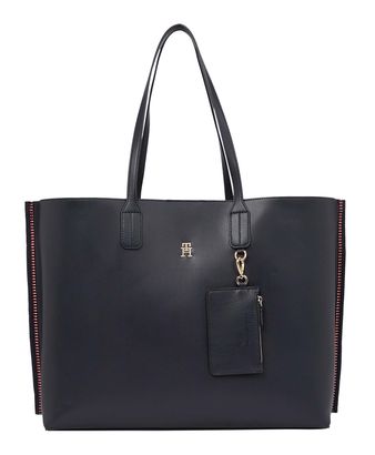 TOMMY HILFIGER TH Distinct Tote Bag Space Blue Corp