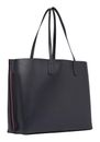 TOMMY HILFIGER TH Distinct Tote Bag Space Blue Corp TOMMY HILFIGER TH Distinct Tote Bag Space Blue Corp