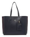 TOMMY HILFIGER TH Distinct Tote Bag Space Blue Corp TOMMY HILFIGER TH Distinct Tote Bag Space Blue Corp