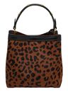 FOSSIL Jessie Bucket Crossbody Bag S Leopard