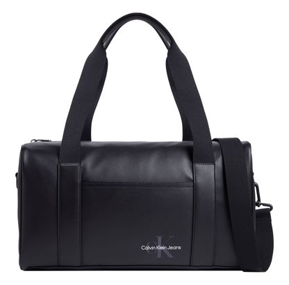 Calvin Klein Mono Logo Flight Duffle 43 Black