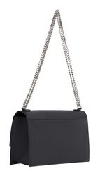 Calvin Klein CKJ Forged Lock Flap Bag Black | Buy bags