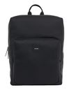 Calvin Klein CK Essential Squared Backpack Black Rubberized Calvin Klein CK Essential Squared Backpack Black Rubberized