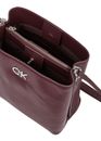 Calvin Klein CK Re-Lock Convertible Bucket Bag Vineyard Wine