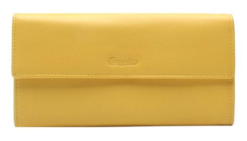 Esquire Viktoria Ladies Long Wallet Yellow