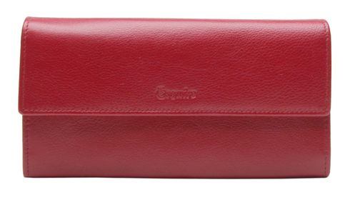 Esquire Viktoria Ladies Long Wallet Red