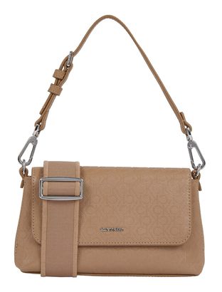 Calvin Klein CK Must Mono Double Strap Mini Crossbody Bag Amphora Mono Pu