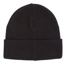 Calvin Klein CKJ Mono Logo Patch Woven Beanie Black