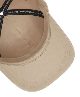 【 】CKJ Monogram Embroidered Ball Cap_BEIGE Calvin Klein Jeans Monogram Embroidered Cap,Beige & Black | eBay