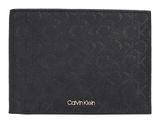Calvin Klein CK Must Mono Bifold Wallet 5CC With Coin Twill Mono Black