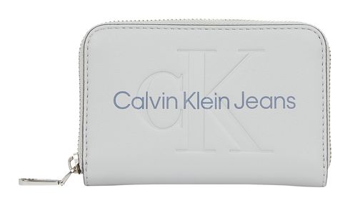 Calvin Klein CKJ Sculpted Zip Around Wallet Mono M Mirage Gray
