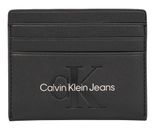 Calvin Klein CKJ Sculpted Card Case 6CC Mono Black / White