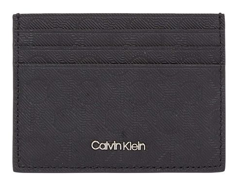 Calvin Klein CK Must Mono Cardholder 6CC Twill Mono Black