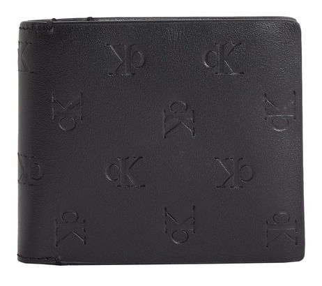 Calvin Klein CKJ AOP Emboss Bifold Wallet With Coin Allover Print