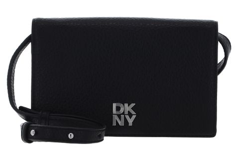 DKNY Etta Crossbody Wallet Black / Silver DKNY Etta Crossbody Wallet Black / Silver