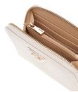 GUESS Laurel SLG Medium Zip Around Wallet Bone